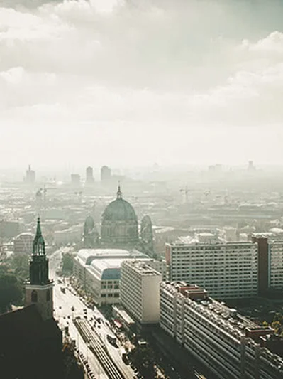 Dunst über Berlin
