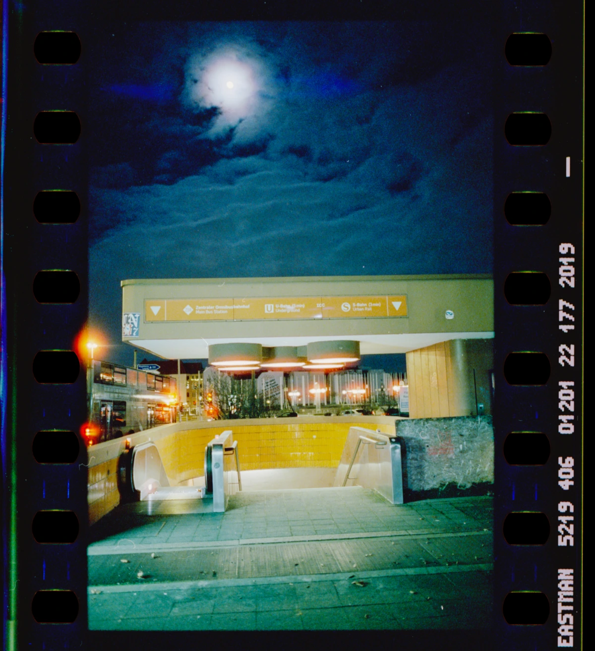 Cinstill800t Messe Nord ICC Berlin Ubahn