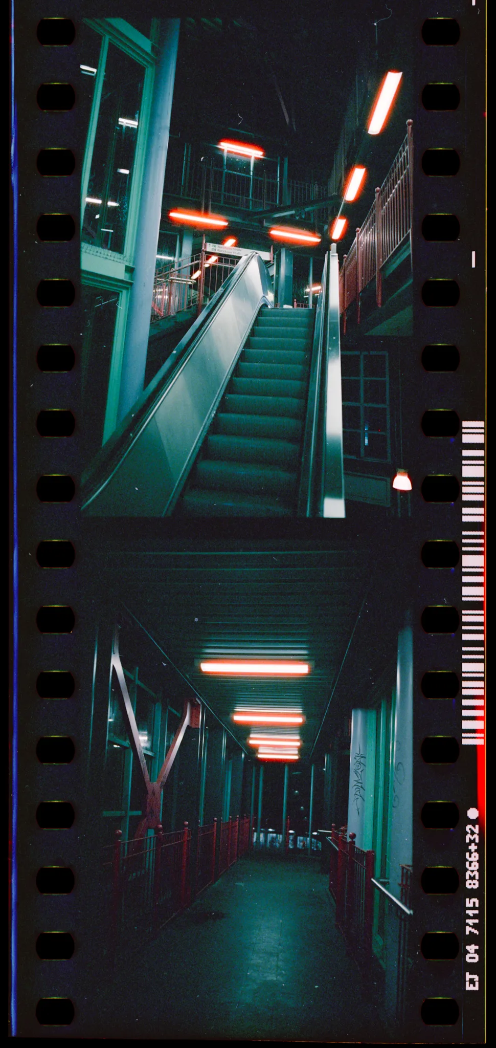 Prinzenstraße Ubahn auf Cinestill 800T