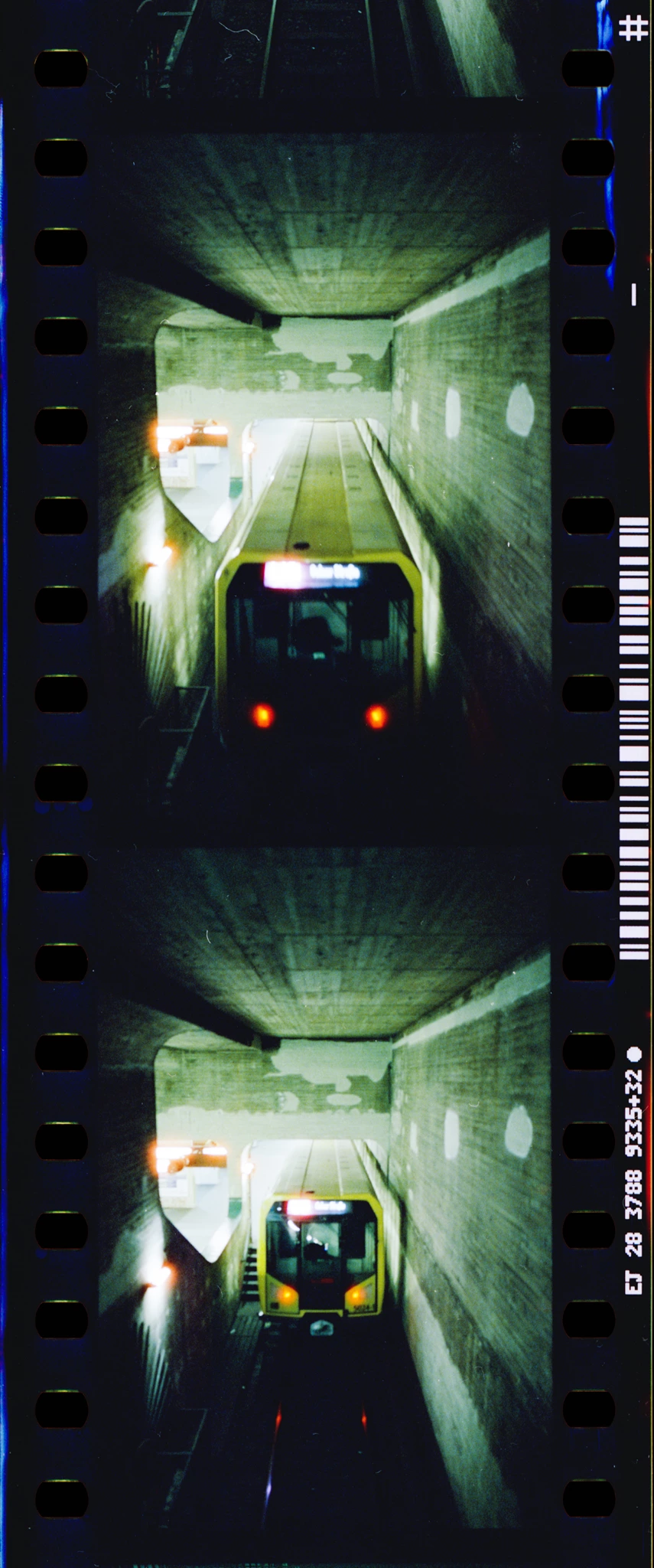 Subway Schloßstrasse Cinestill 800t
