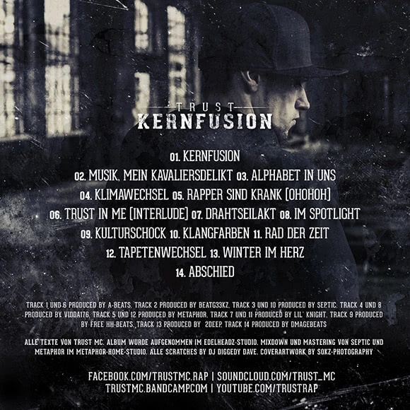 Trust MC Kernfusion Album Backcover