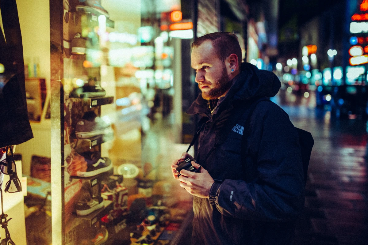 Stachelhaut Giessen bei Nacht