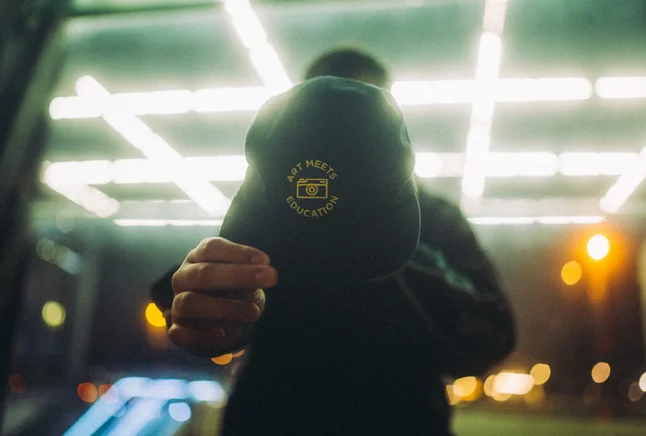 Art Meets Education Cap