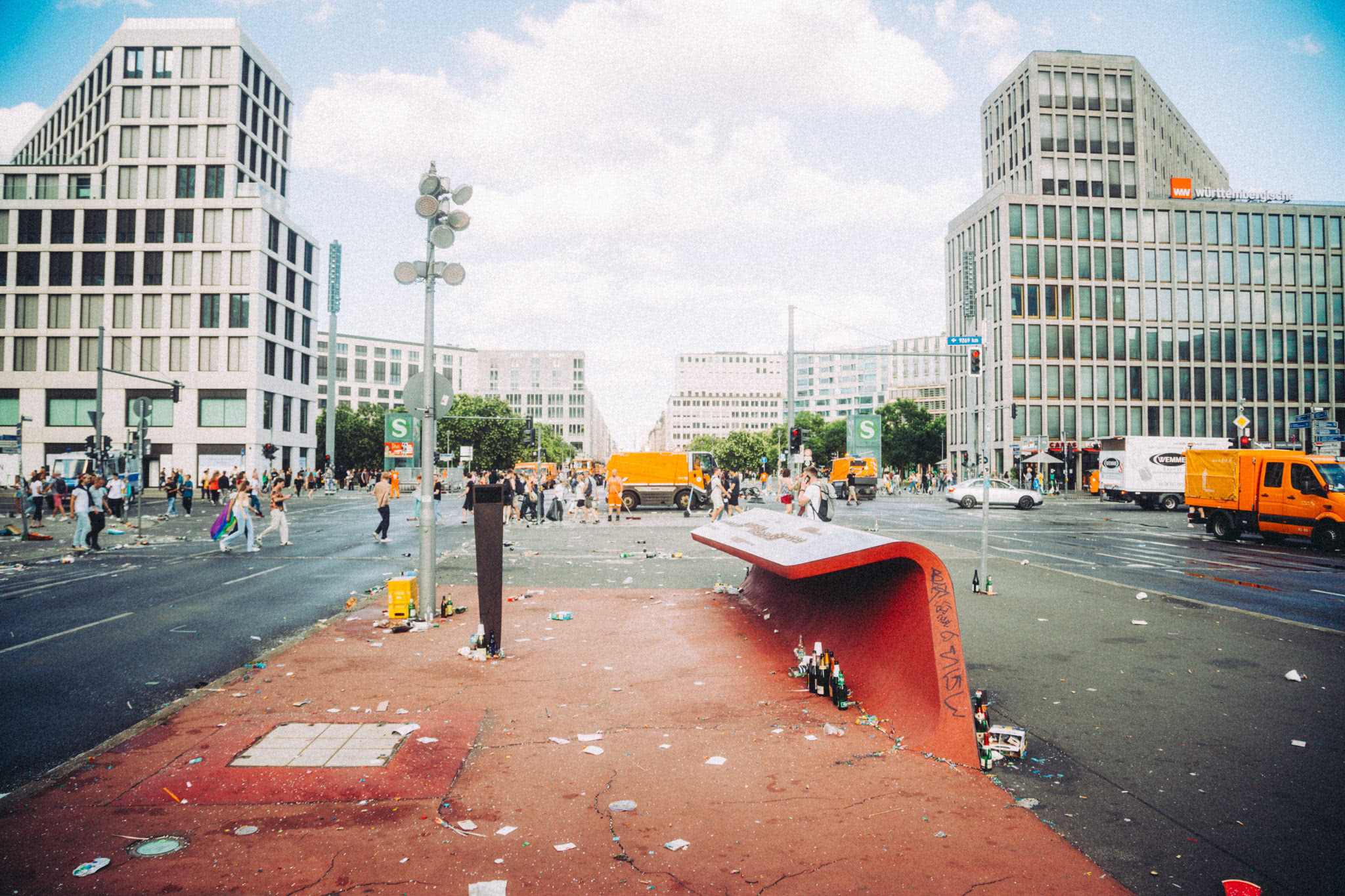 Potsdamer Platz M&uuml;ll