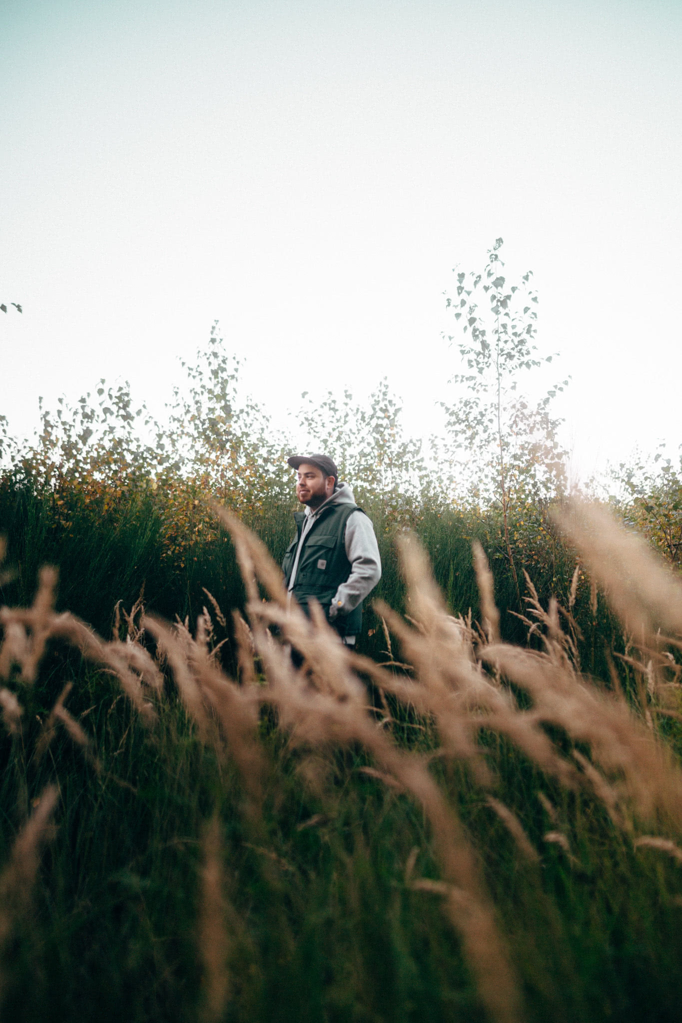 Overgrown gravel pit