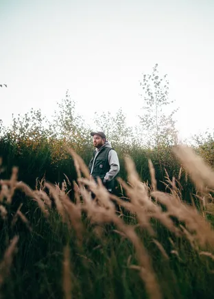 Overgrown gravel pit