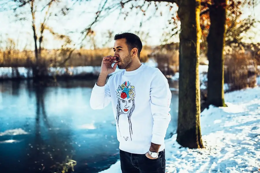 Screwed Club Schnee Fotoshooting in Wetzlar